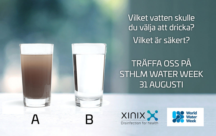 Xinix medverkar på World Water Week